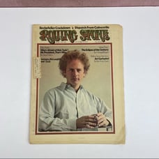 Vintage Rolling Stone Magazine Art Garfunkel October 1973 Music History