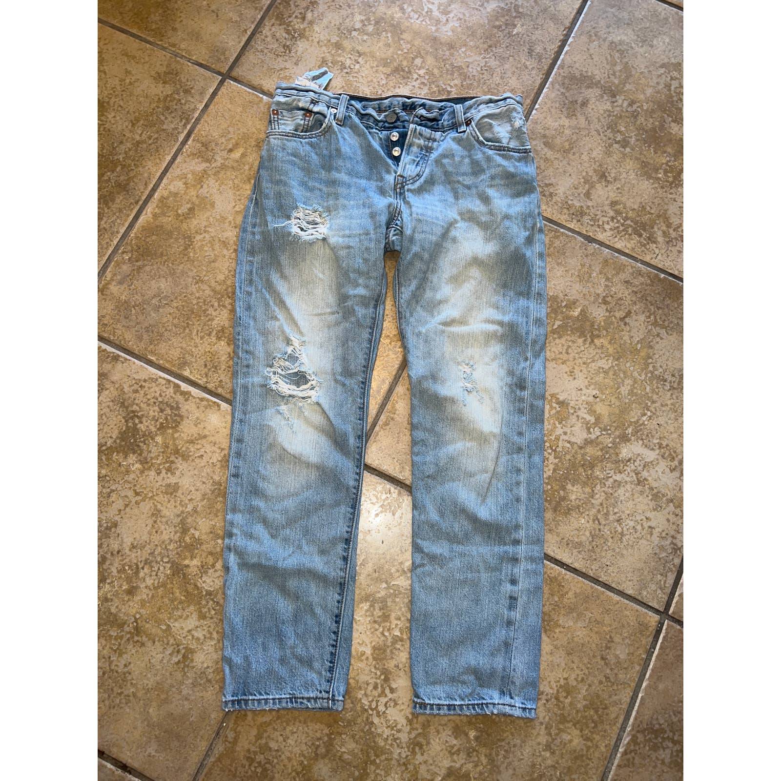 Levis 501 Jeans Size 25X32