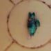 Cloissonne' vintage fish beads