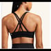NWT Lululemon Athletica Women Black Stretch Back Strap Running Sport Bra Size 6