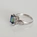 Simulated Mystic Topaz Ring 1.3 Carats Size 7