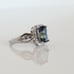 Simulated Mystic Topaz Ring 1.3 Carats Size 7