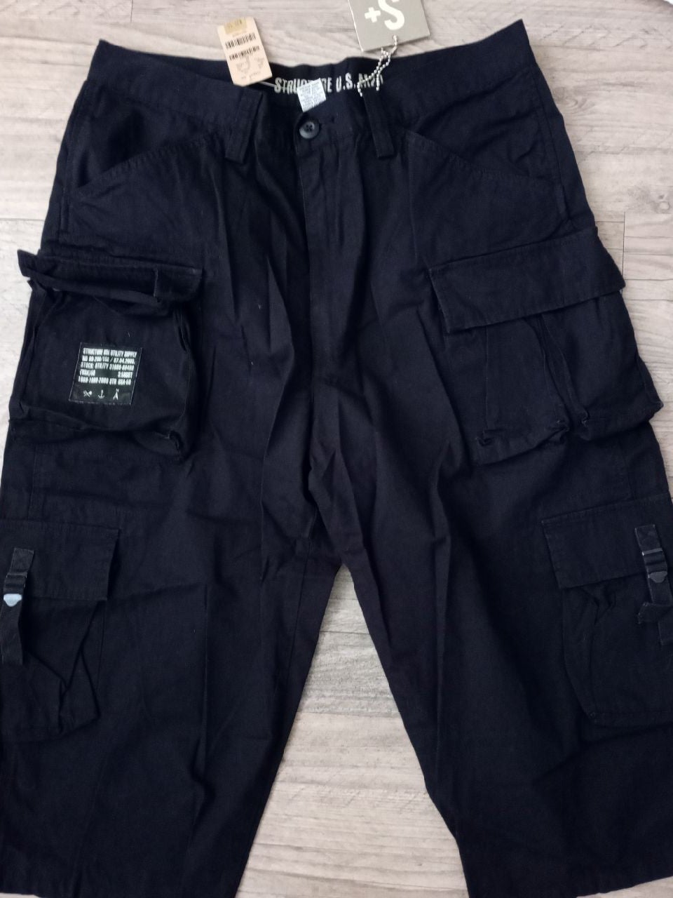 STRUCTURE VINTAGE CARGO SHORT PANTS W32