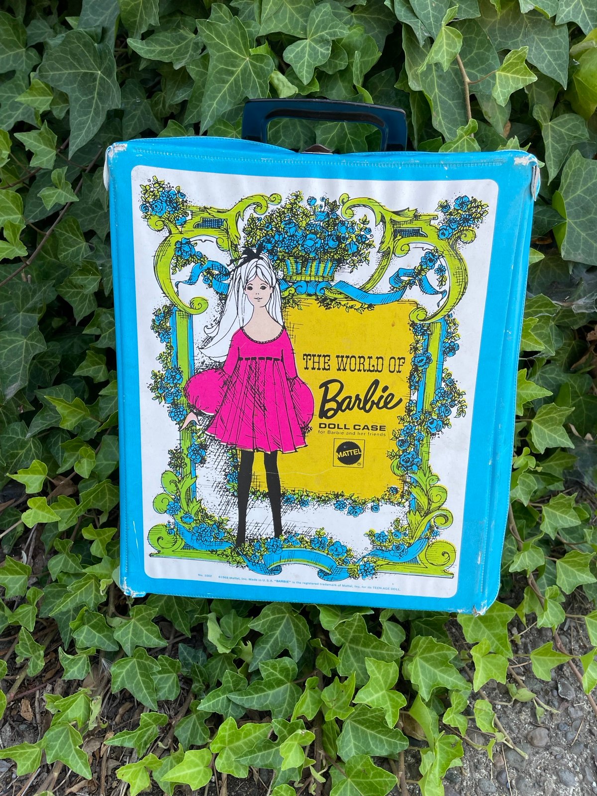 Vintage 1968 Mattel Barbie Doll Case The World Of Barbie