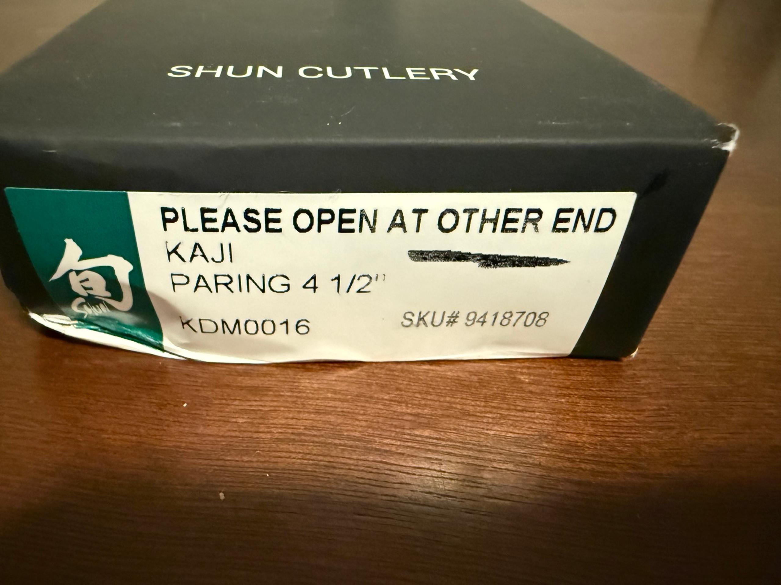 Shun Kaji Paring Knife 4.5”