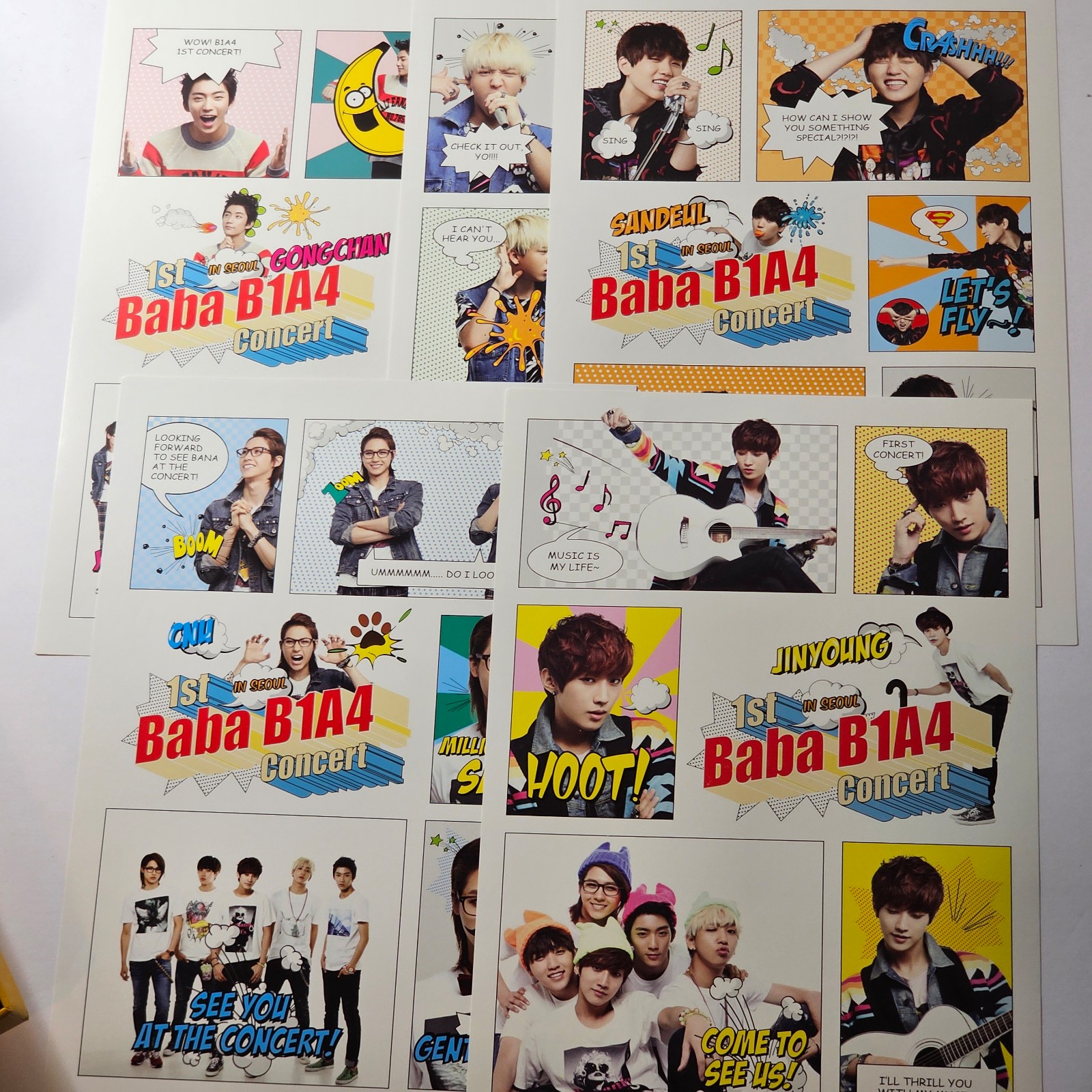 B1A4 1st Concert in Seoul Baba DVD