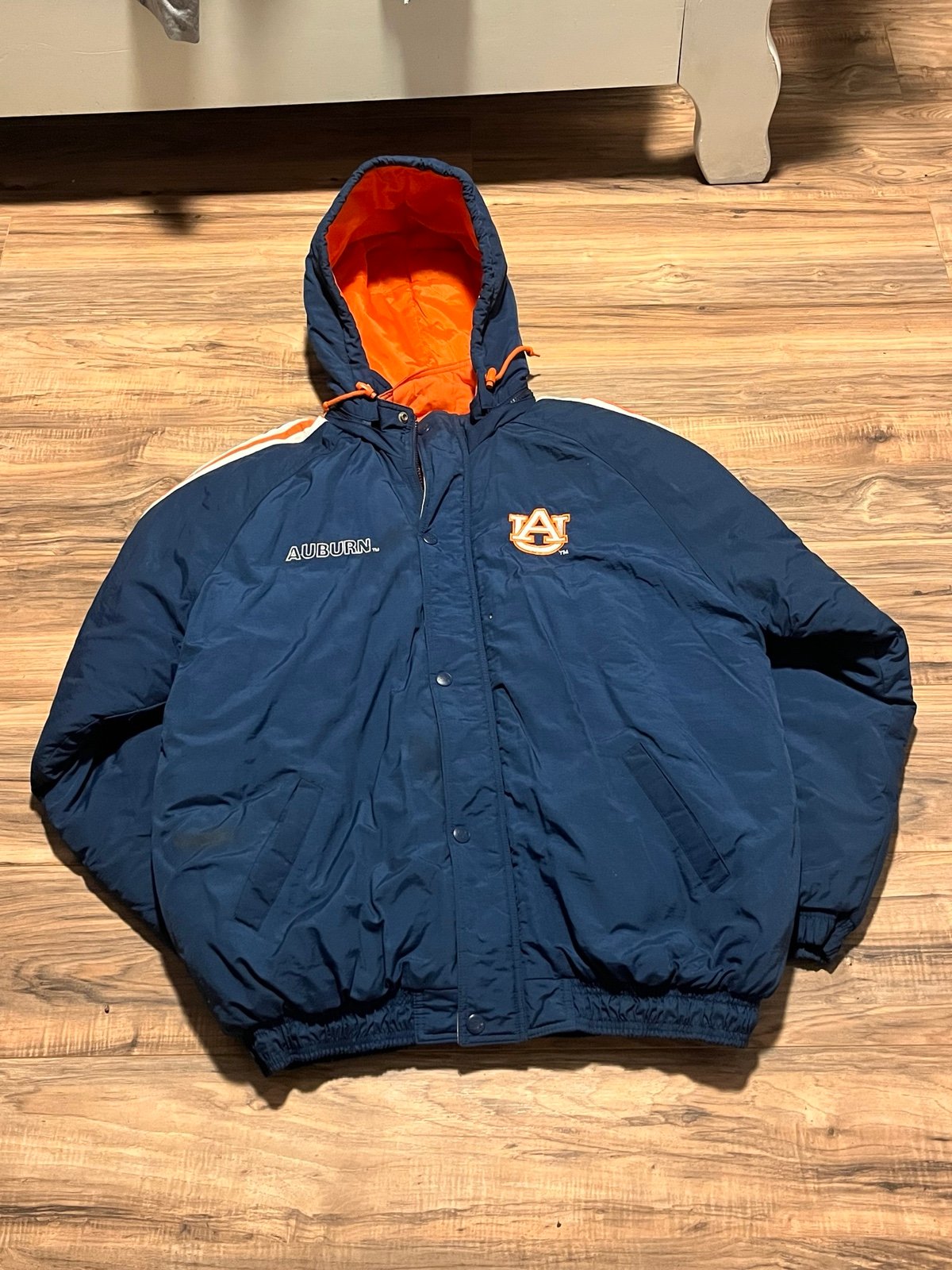 Y2k auburn starter jacket
