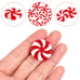 50PCS peppermint tree decorations christmas hanging ornaments christmas party
