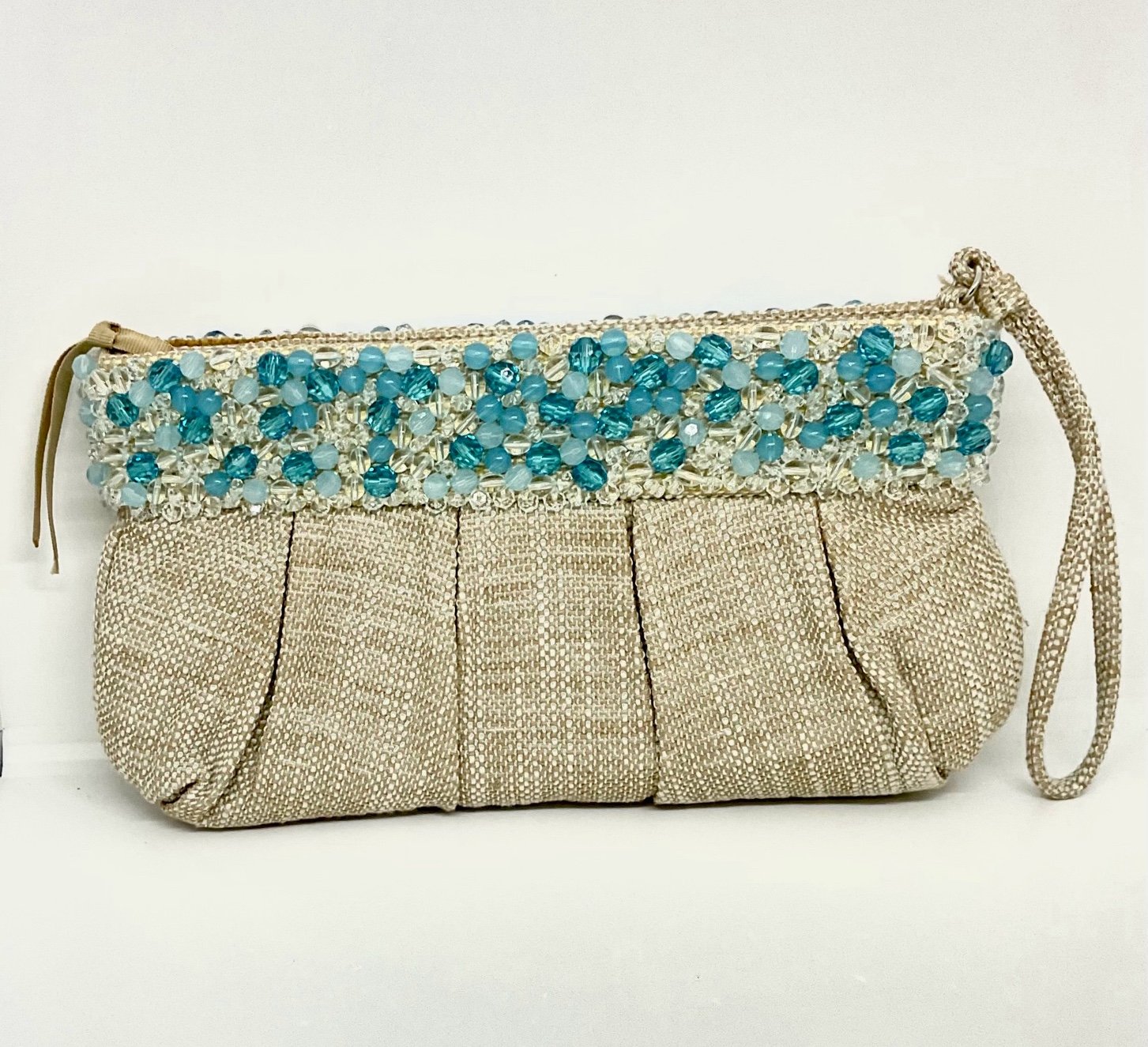 Banana Republic Beaded Clutch Bag