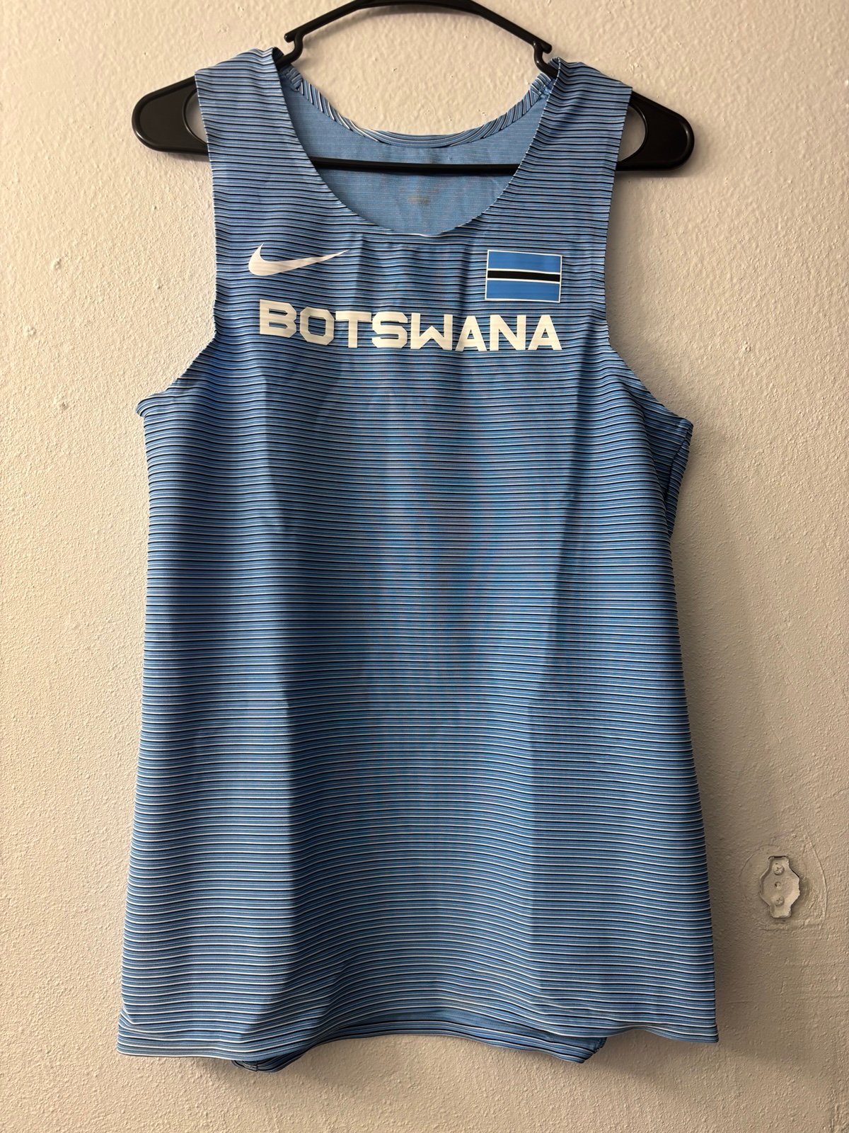 NIKE PRO ELITE TEAM BOTSWANA DRI-FIT RUNNING TRACK TOP SIZE MEDIUM