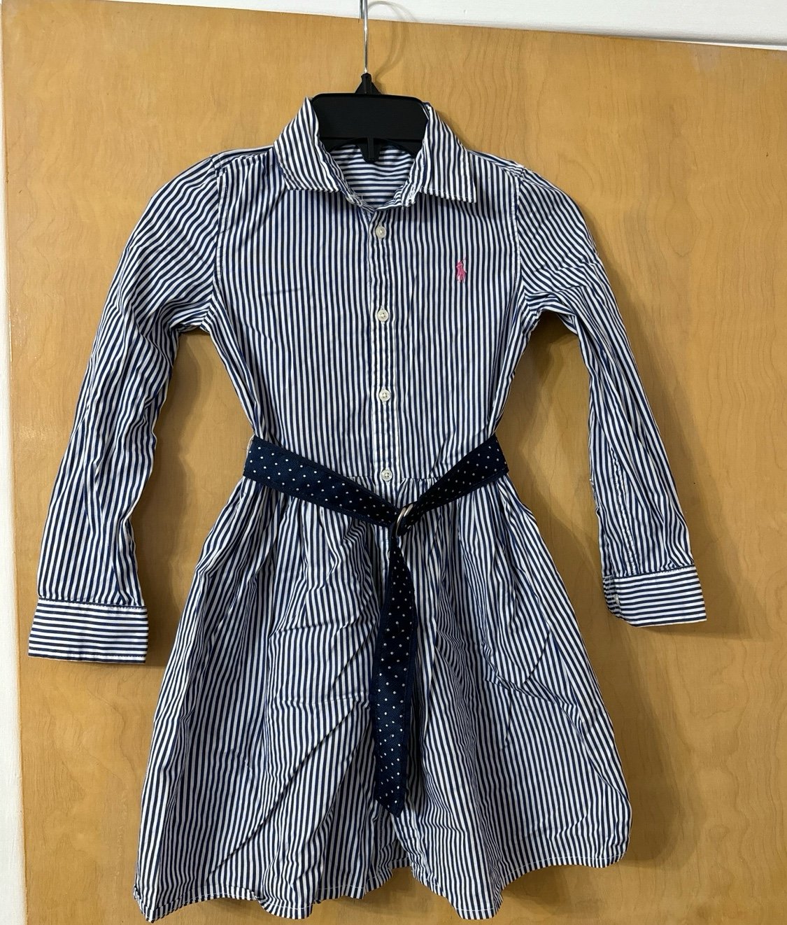 Ralph Lauren stripped girls dress size 5/6 Y and a jacket