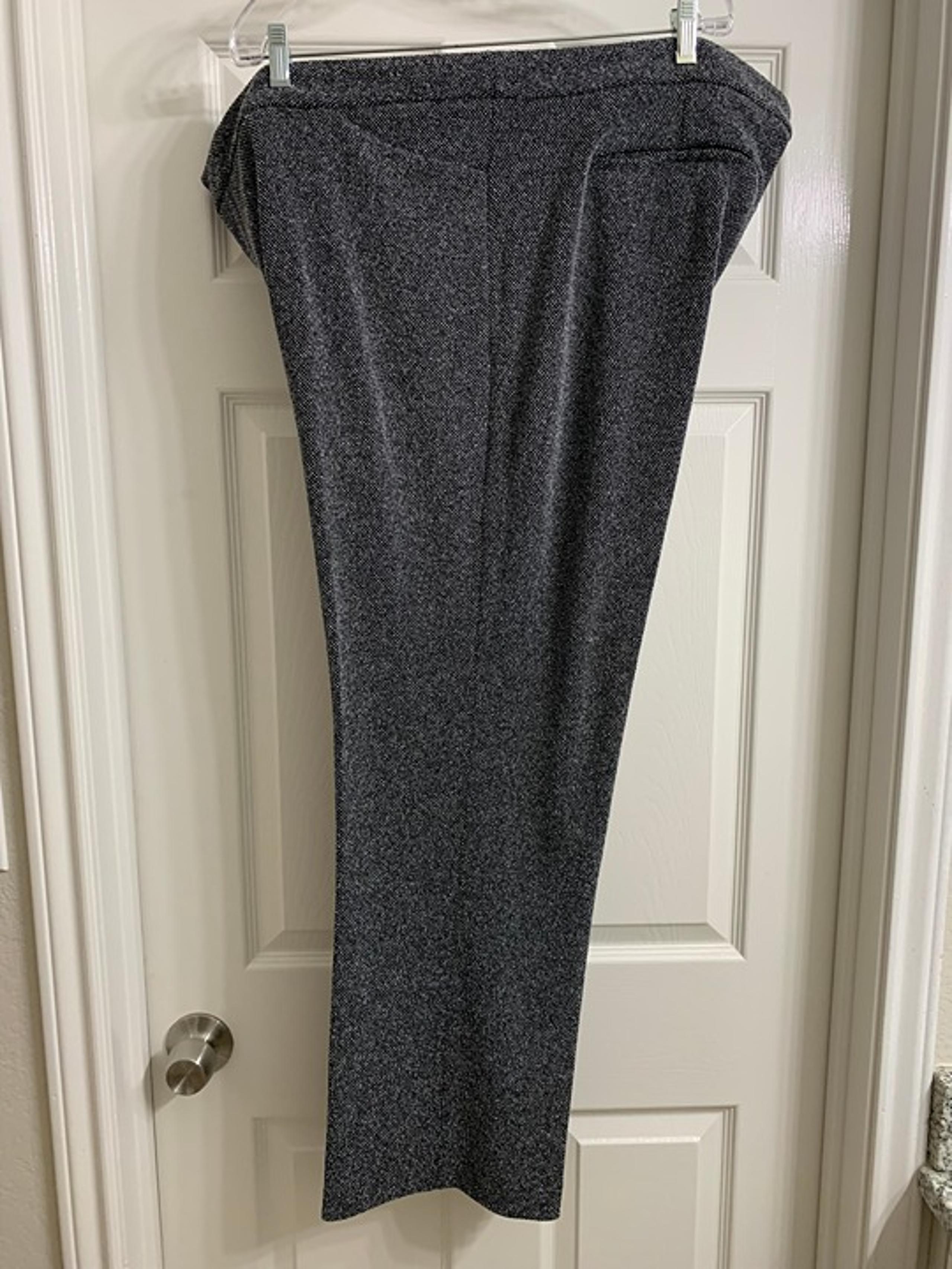 Coldwater Creek Women's Gray/White Dress Pants, Size 24