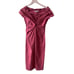 Authentic PRADA Italy Designer Rose Mauve Matte Dress