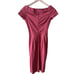 Authentic PRADA Italy Designer Rose Mauve Matte Dress