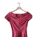 Authentic PRADA Italy Designer Rose Mauve Matte Dress