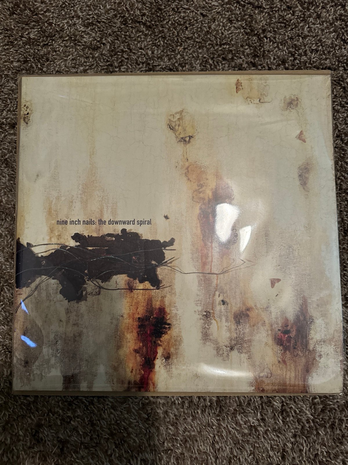 nine inch nails vinyl downward spiral IVC edition