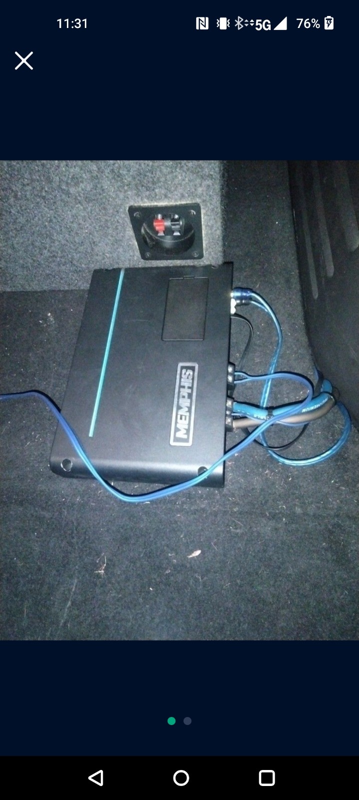 Full subwoofer setup (pickup/dropoff no shipping)
