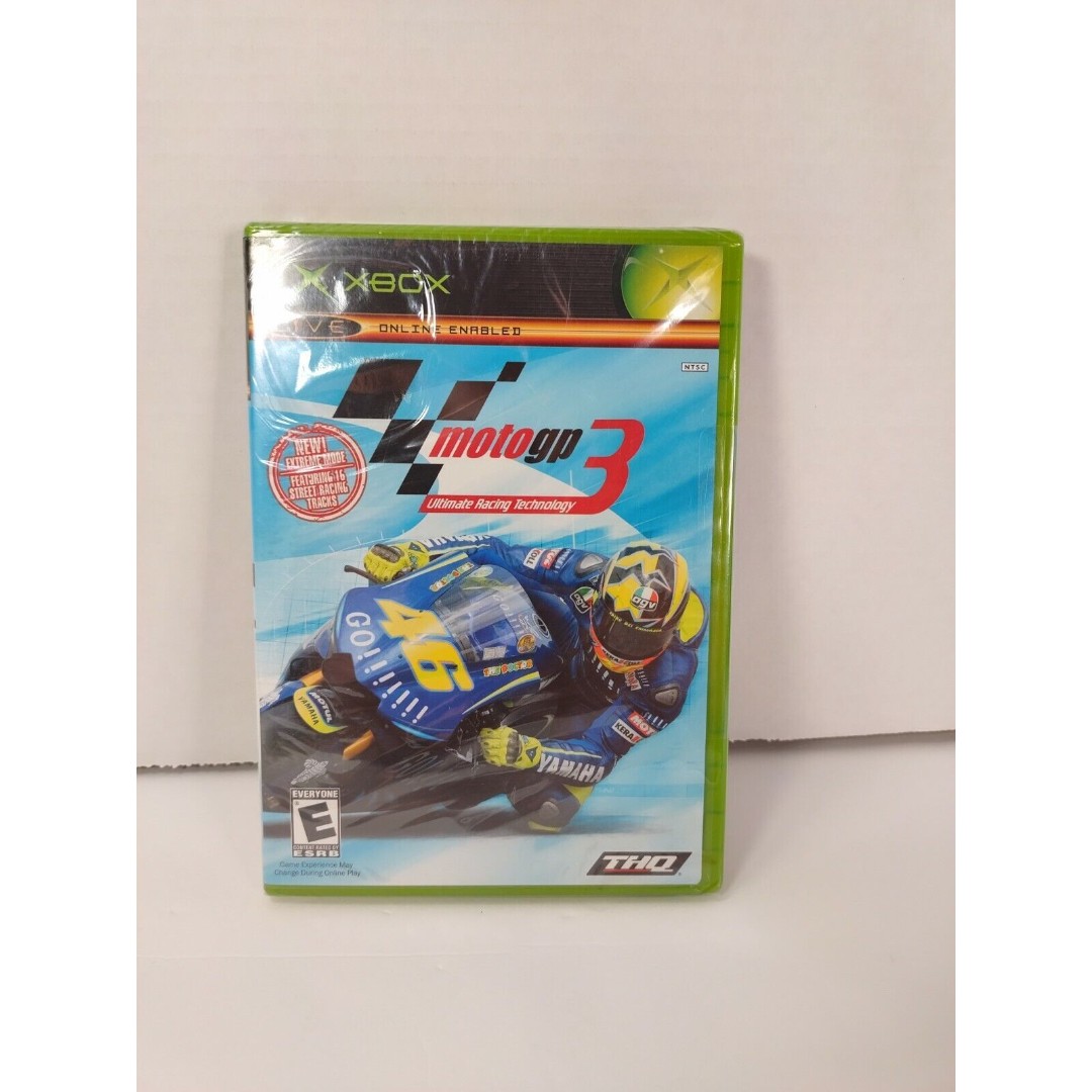 MotoGP 3 Original Xbox New Factory Sealed Black Label