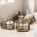 Metal Wire Storage Tray Basket for Organizing