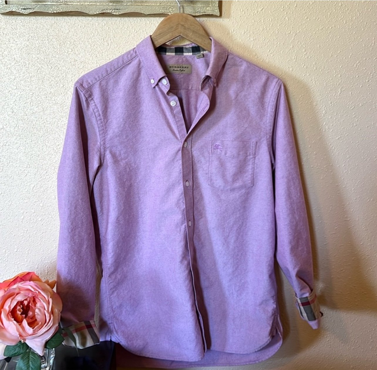 Burberry button down Long Sleeve women