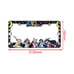 Brand New Universal 2PCS Anime Sailor Moon ABS Plastic Black License Plate Frame
