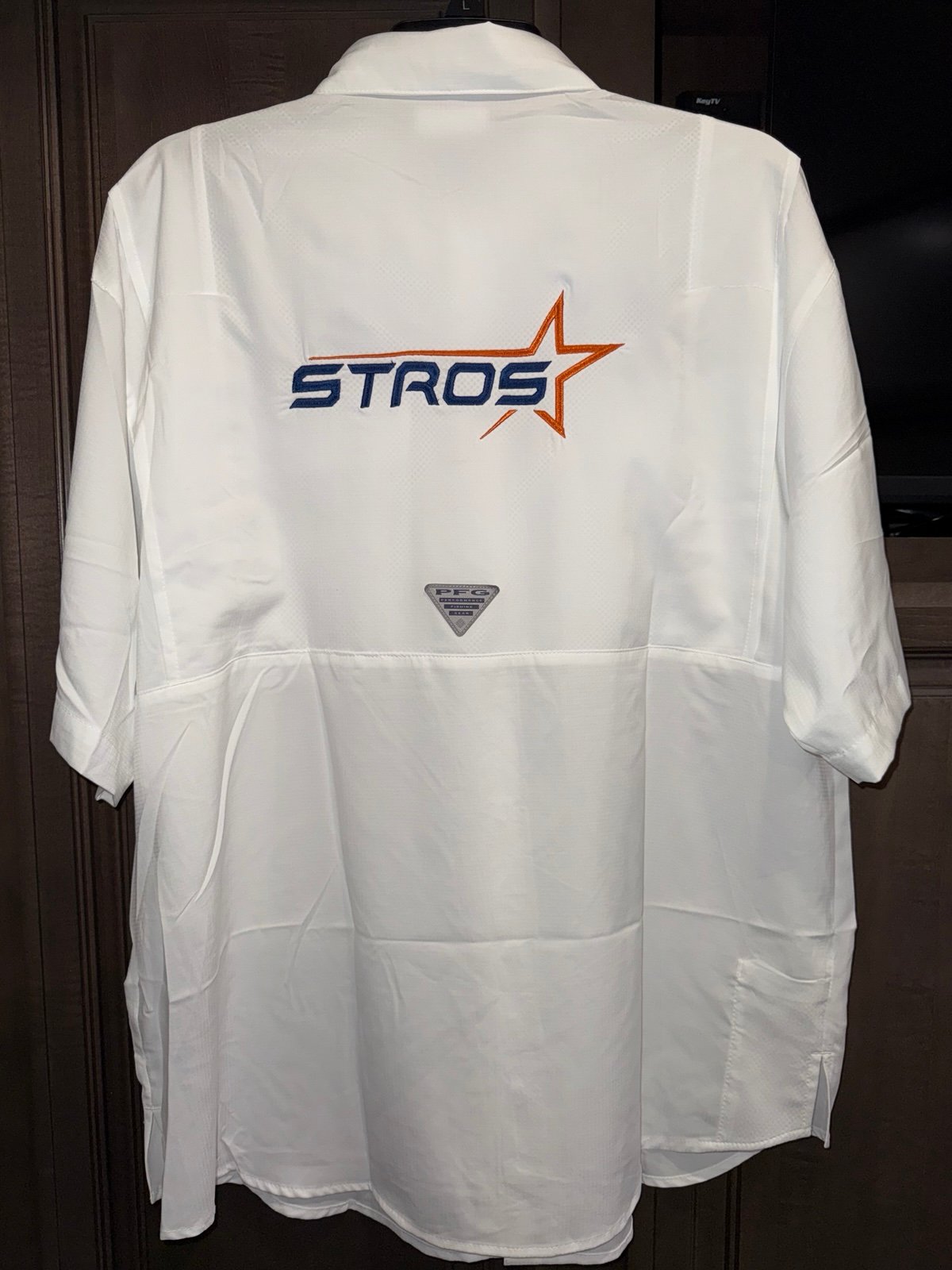 Houston Astros City Connect Columbia Shirt Large