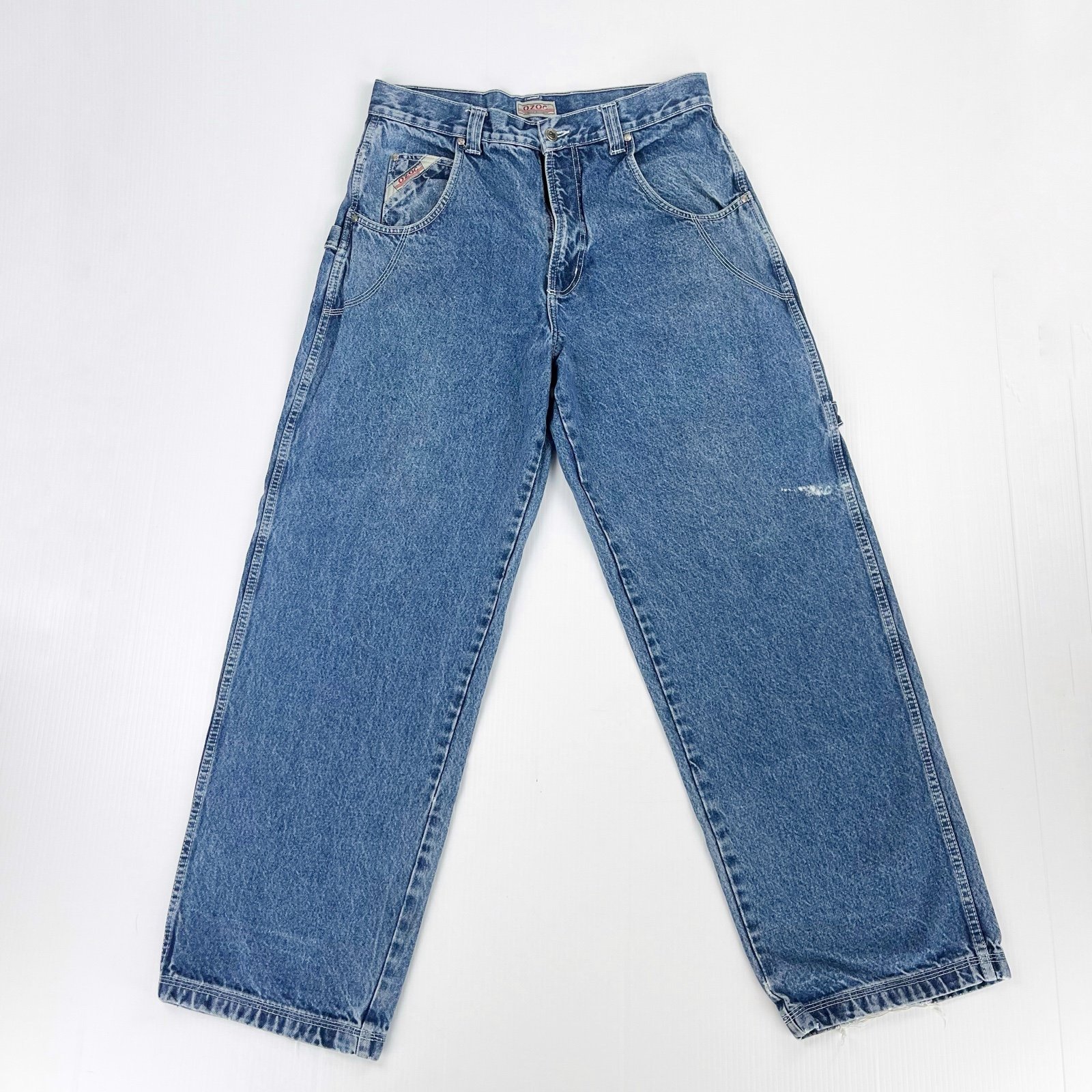 Vintage Ozoc Super Intensive Baggy Wide Leg Hip Hop Streetwear Jeans