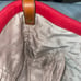 Michael Kors Red Grab Bag Tote Canvas / Leather E-1211