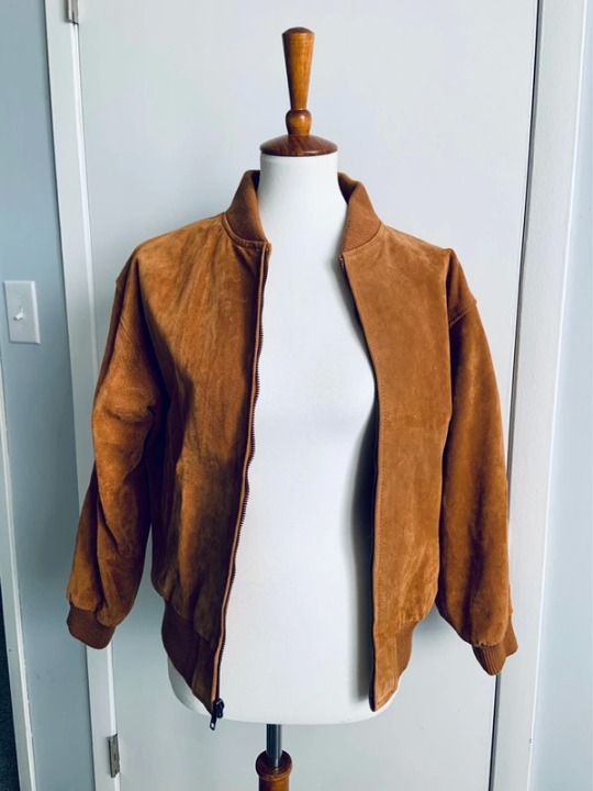 Leather Bomber Jacket