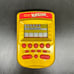 Vintage 2002 Hasbro Yahtzee Electronic Handheld Game Gold & Red