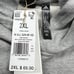Adidas Women's Size 2XL All SZN Fleece Boyfriend Hoodie Grey Heather HN4207