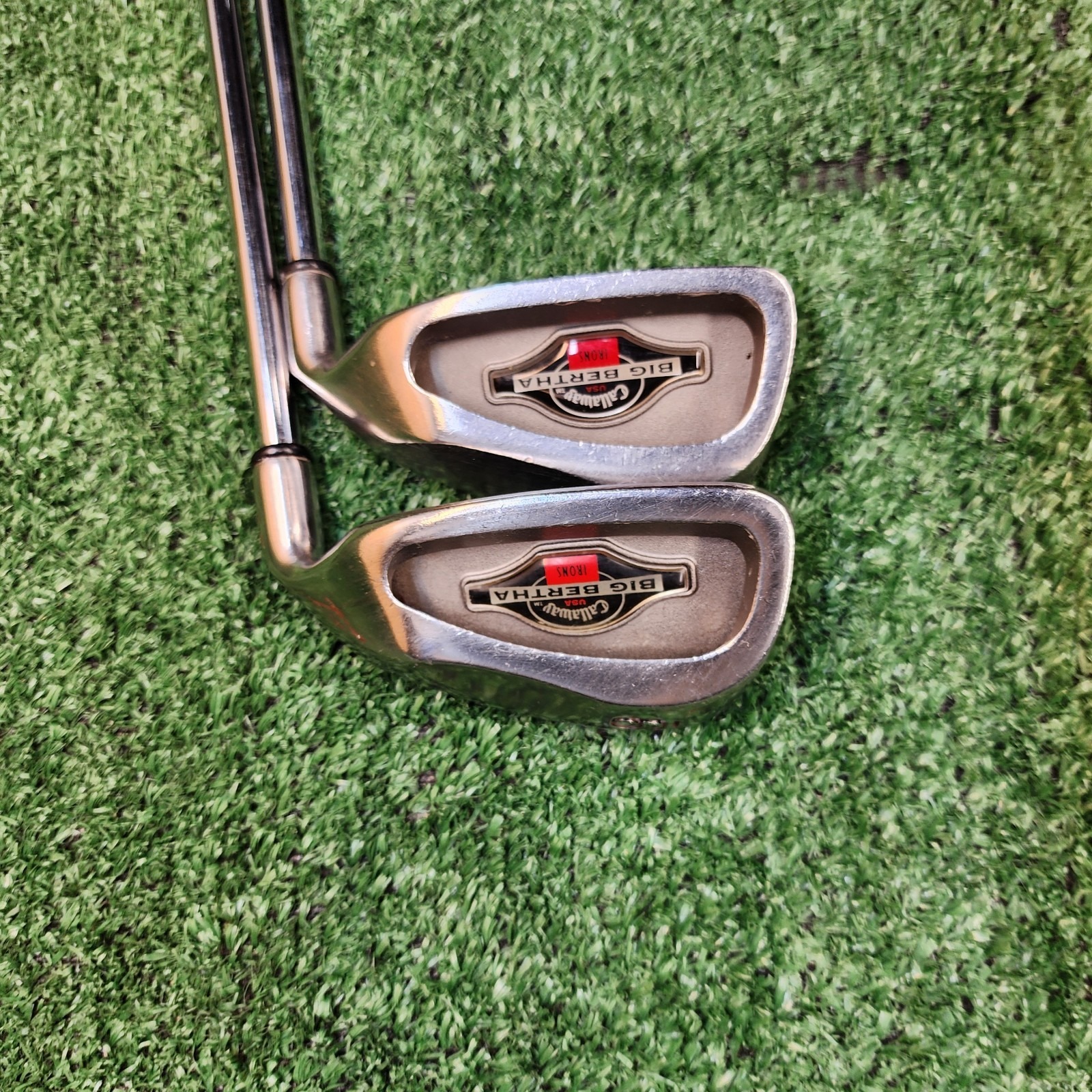 Callaway Big Bertha 8,9, Irons Memphis 10 Steel Shaft Right Handed