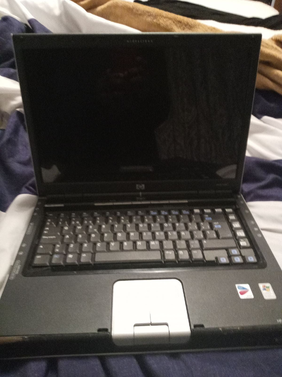 A HP laptop