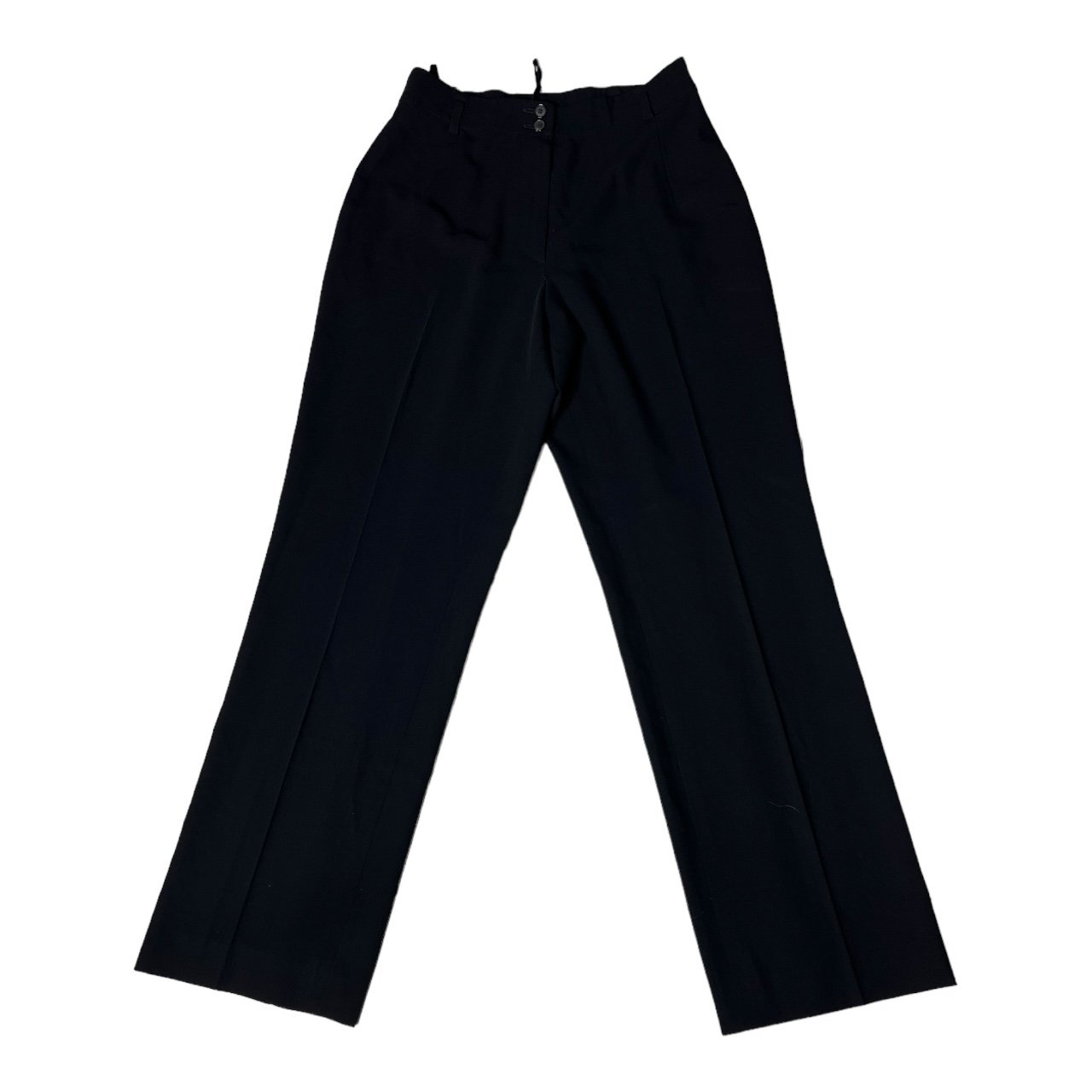 vintage navy jil sander virgin wool trouser