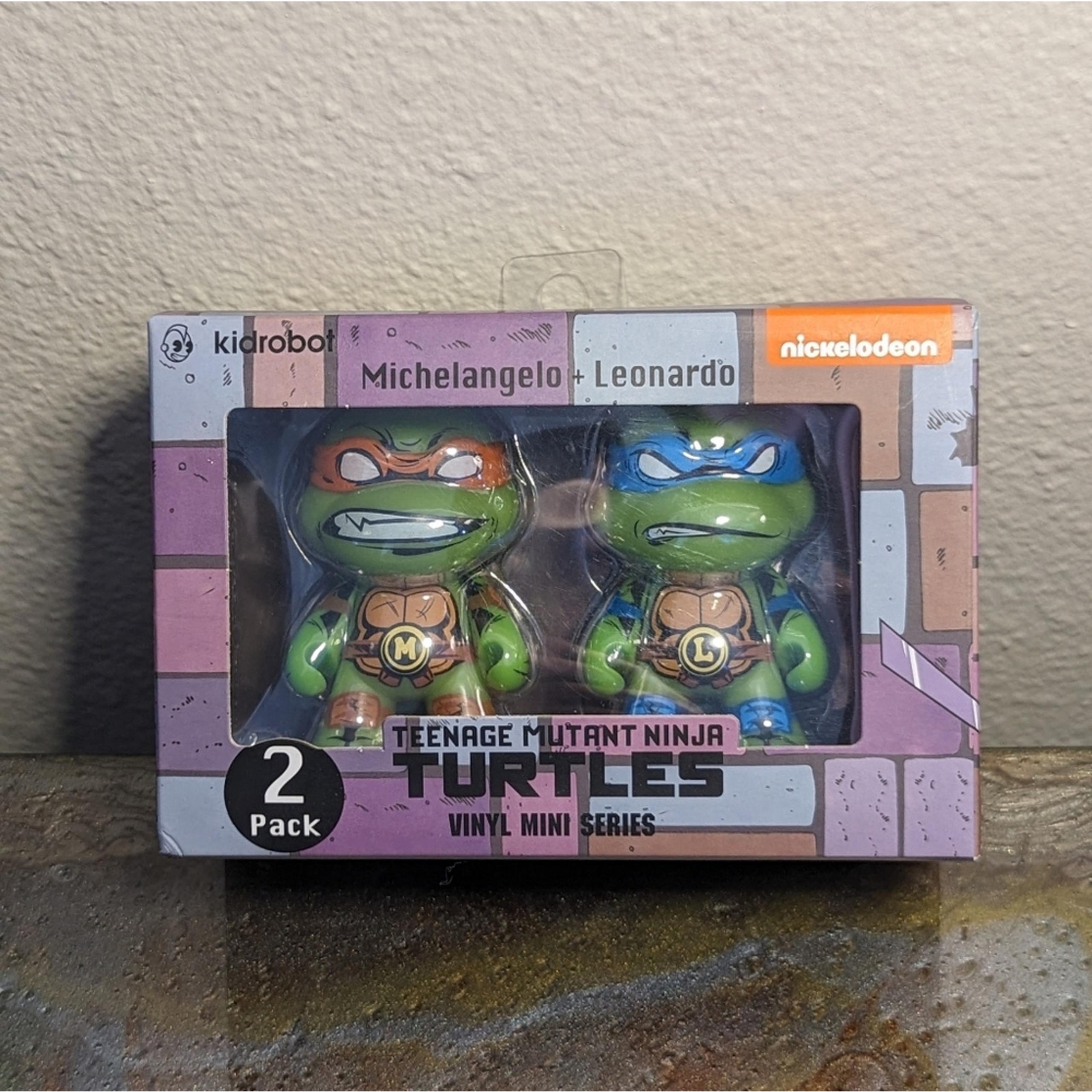 Teenage Mutant Ninja Turtles, Michelangelo & Leonardo, Vinyl Mini Series Kidrobo