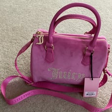 ❤️❤️ New juicy couture velour bag purse in free love