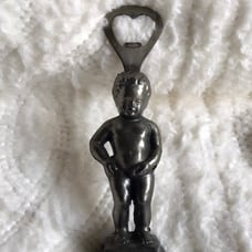 Vintage Bruxelles Manneken Pis Brussels Riskè Naughty Bottle Opener