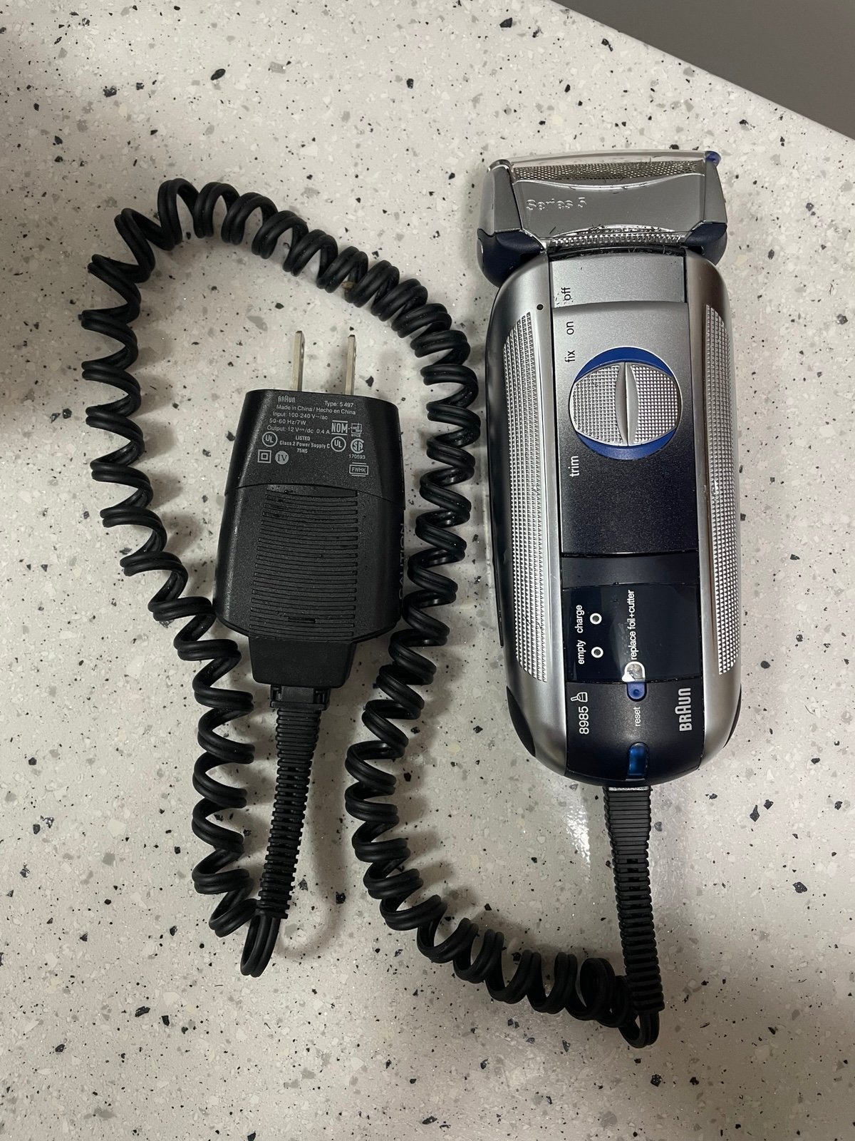 Braun 8985 Electric Shaver with Charger