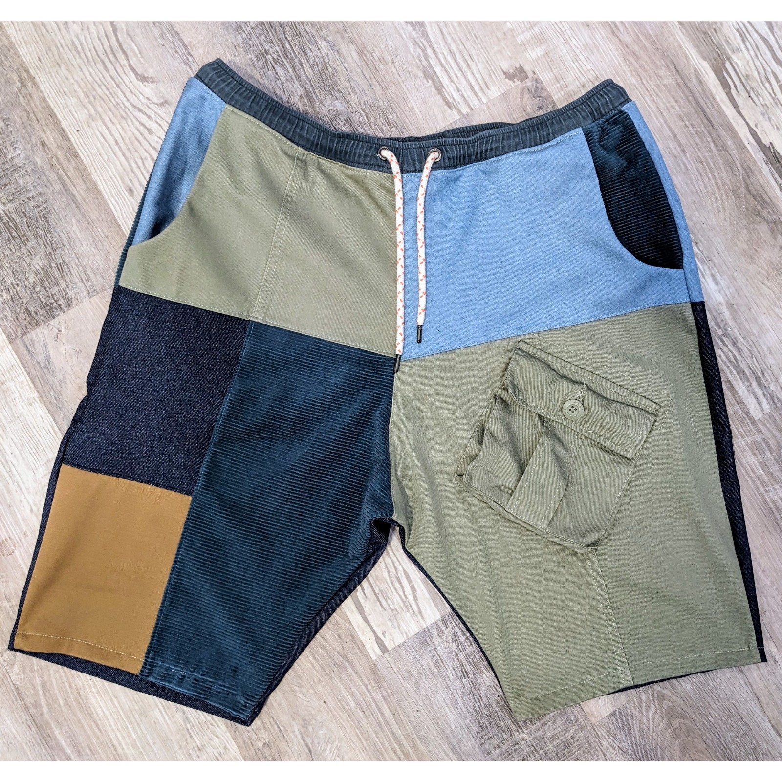 Flawed Drop Crotch Shorts (Waist 38″)