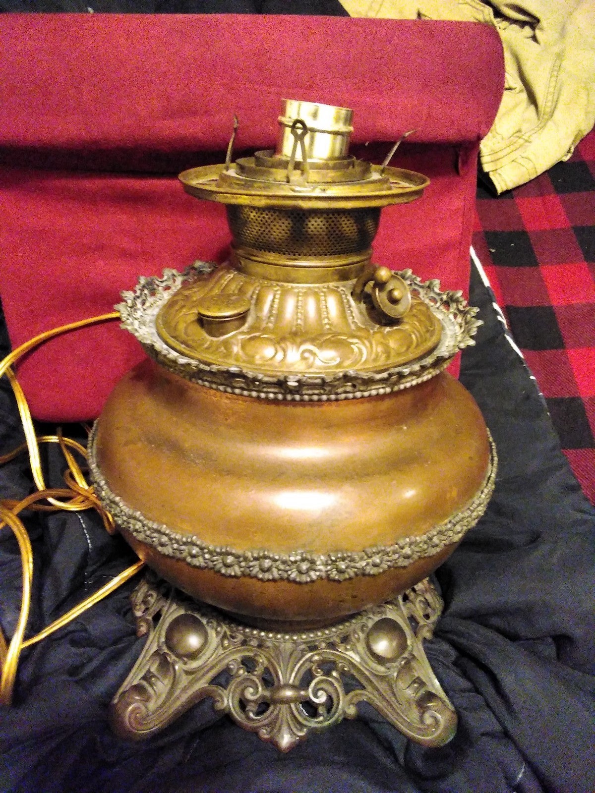Antique Juno Lamp