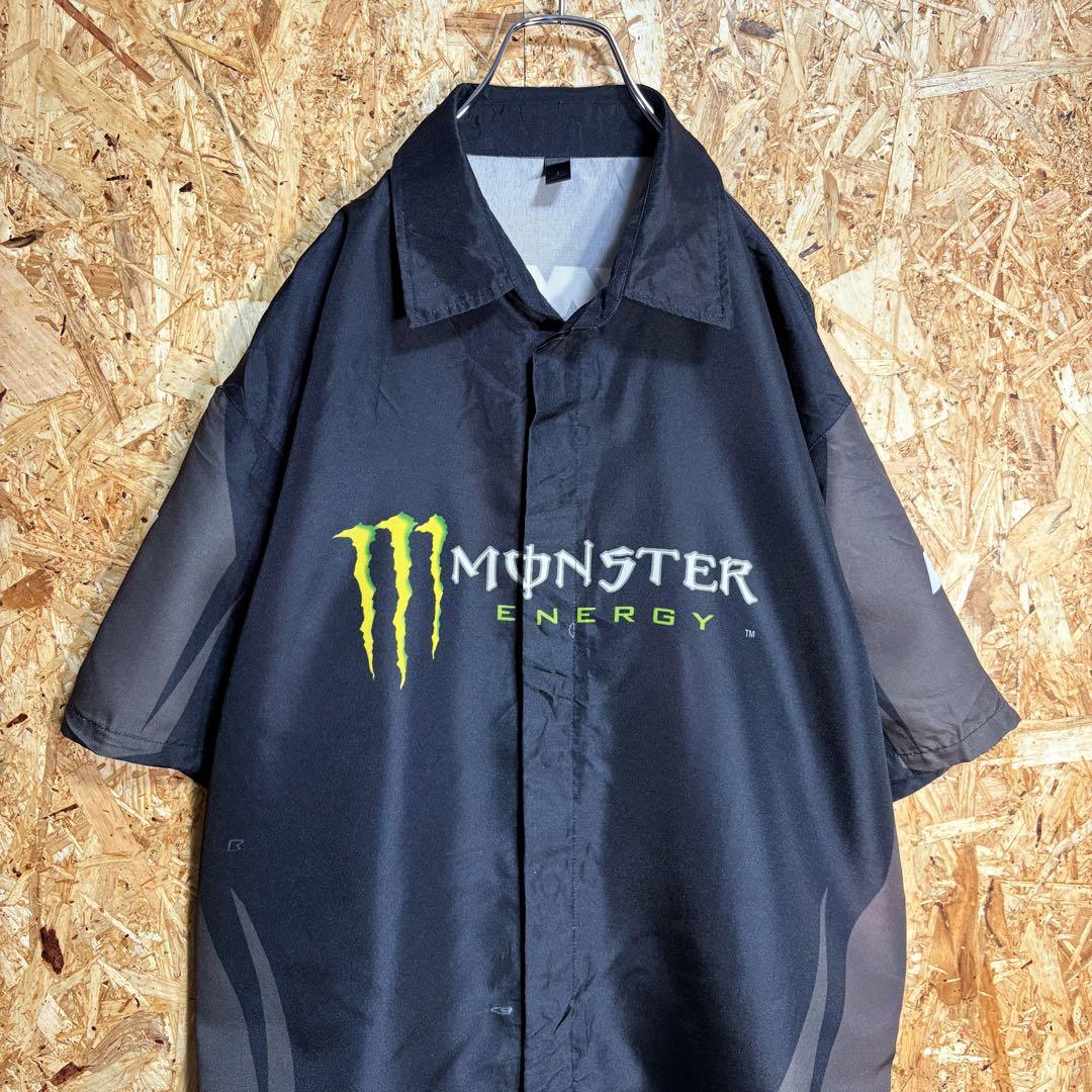 Monster Energy Diadora Nylon Short Sleeve Shirt