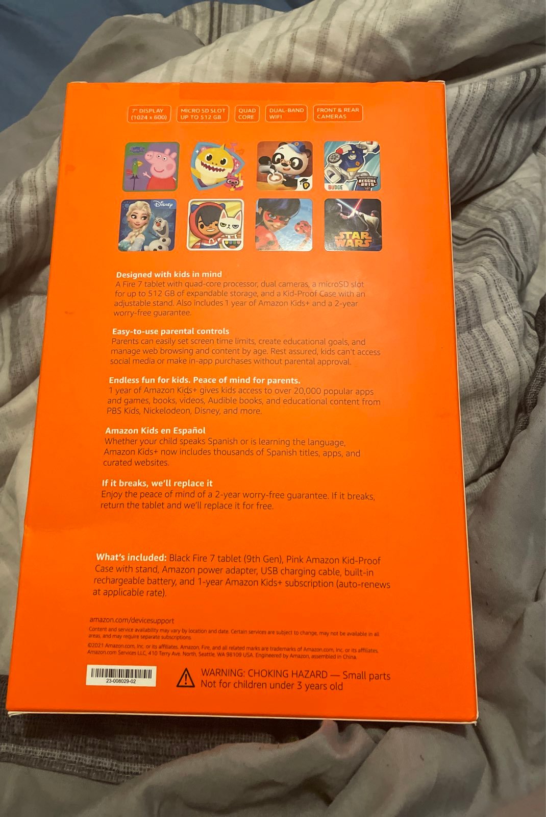 Amazon Fire 7 Kids Edition