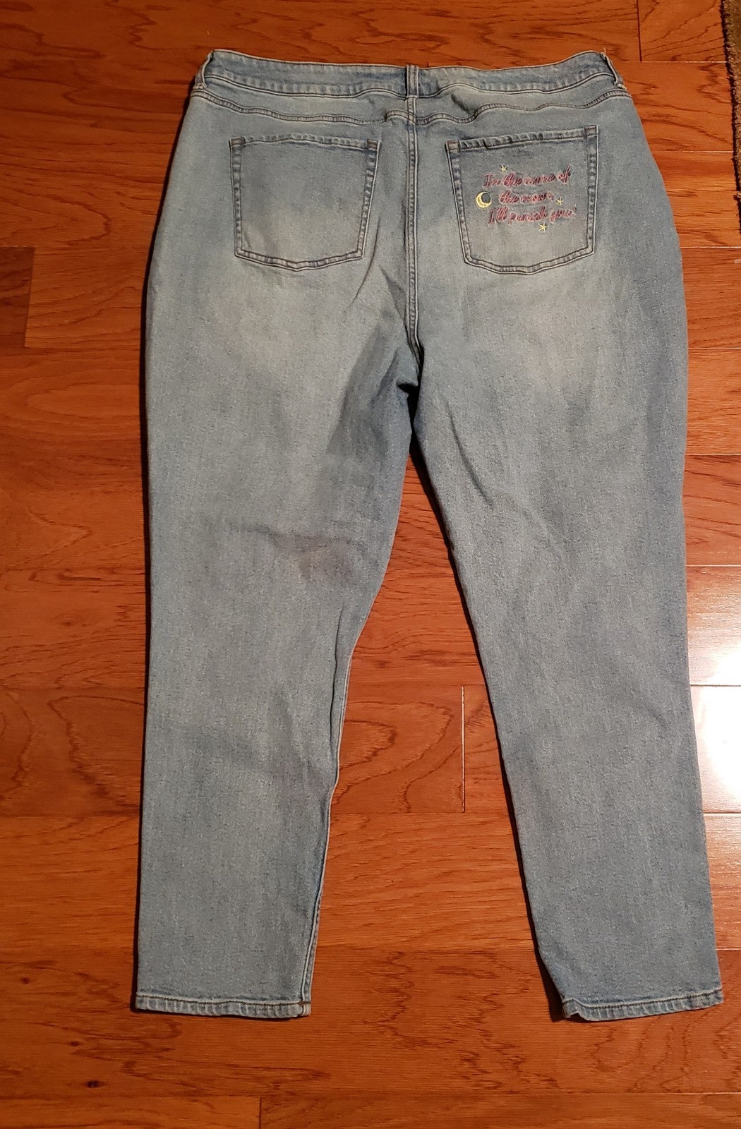 BRAND NEW W TAGS SAILOR MOON WOMANS JEANS, SZ 18