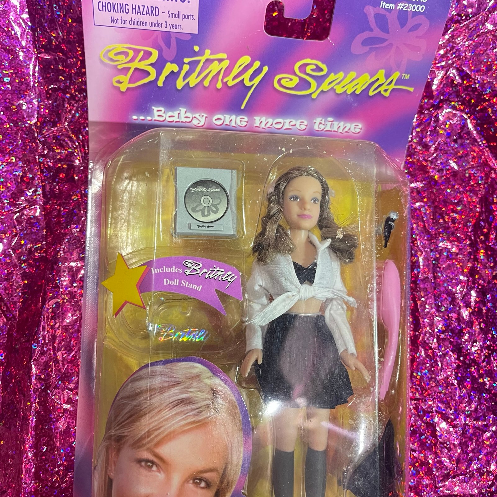 Britney Spears Play Along 1999 New Baby One More Time 7 Doll School Girl