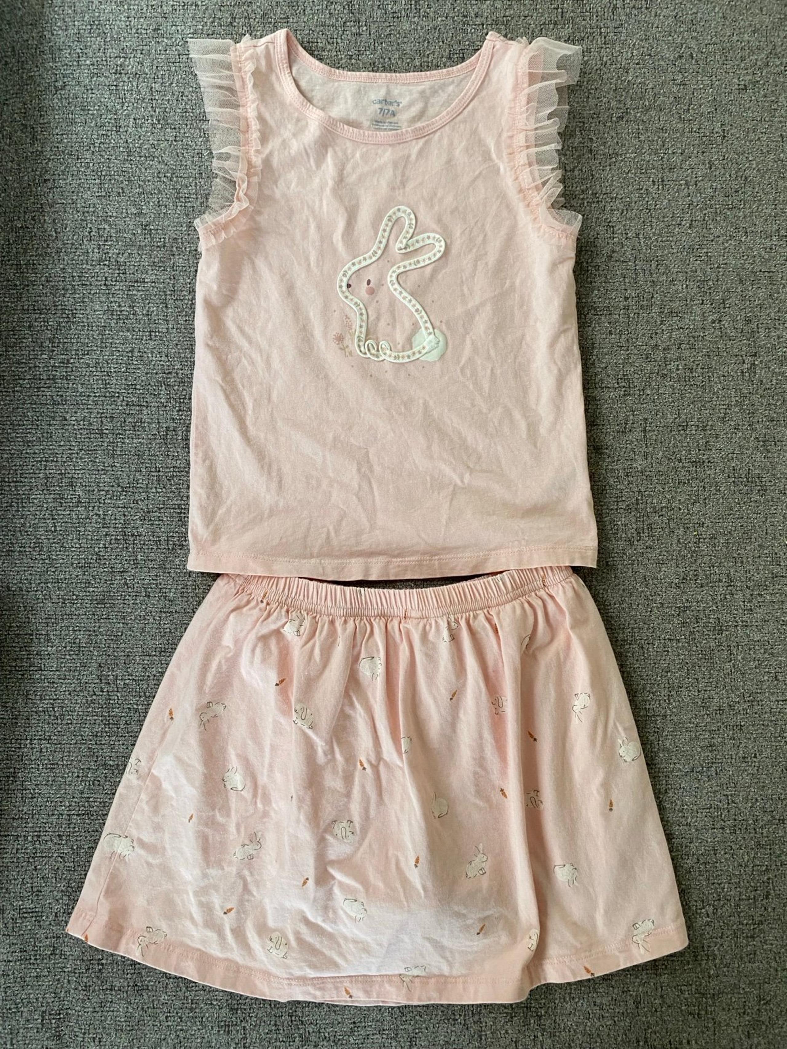 Carters girls Easter too and Skort