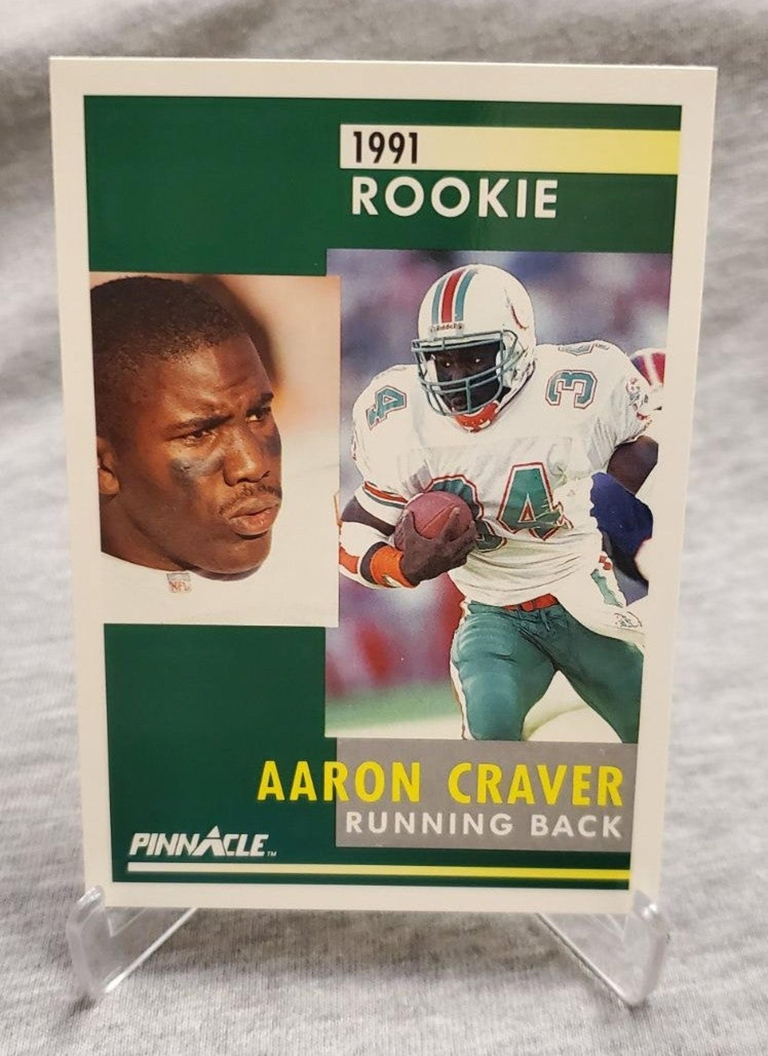 1991 Pinnacle Aaron Craver Rookie Card
