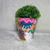 Hand painted Monsters Inc inspired flower pot “Boo”