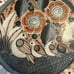 Vintage Mexican Pottery Tonala Mexico 15 Platter Wall Art Signed V. Silva-READ