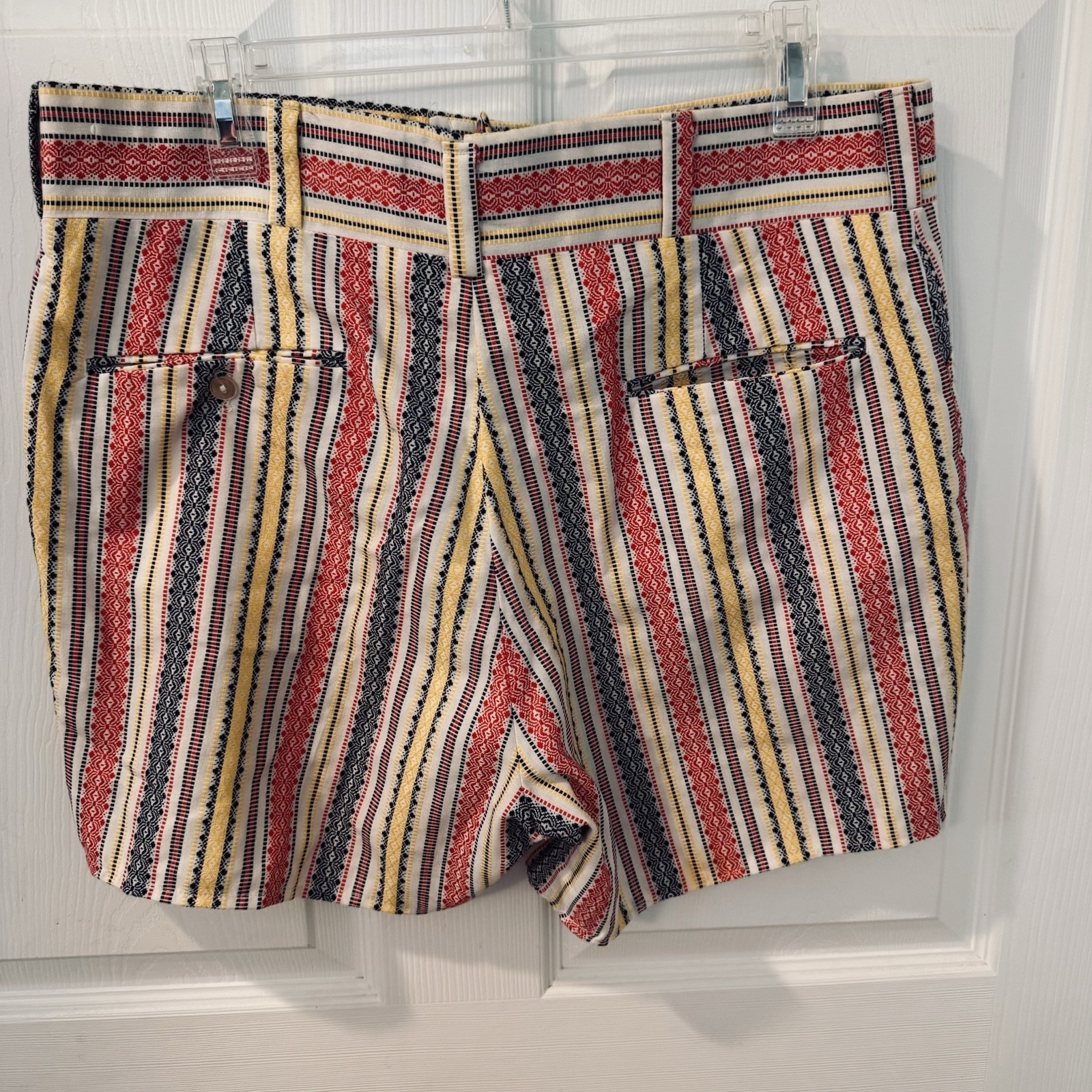 Vintage 1960s 70's COVENTRY SQUARE Trousers by Asher Striped
