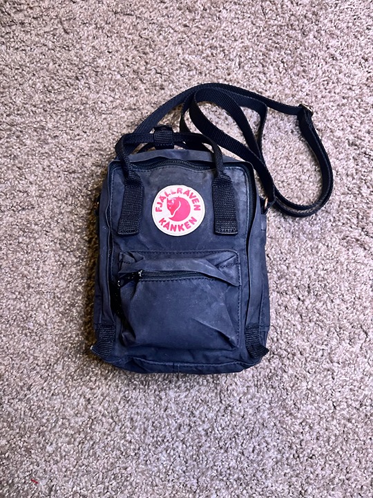 Fjallraven Kanken Mini Classic Backpack 23561- 550 Black